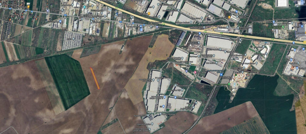 poza CIOROGARLA Teren Industrial - 7,600mp, deschidere 35 ml