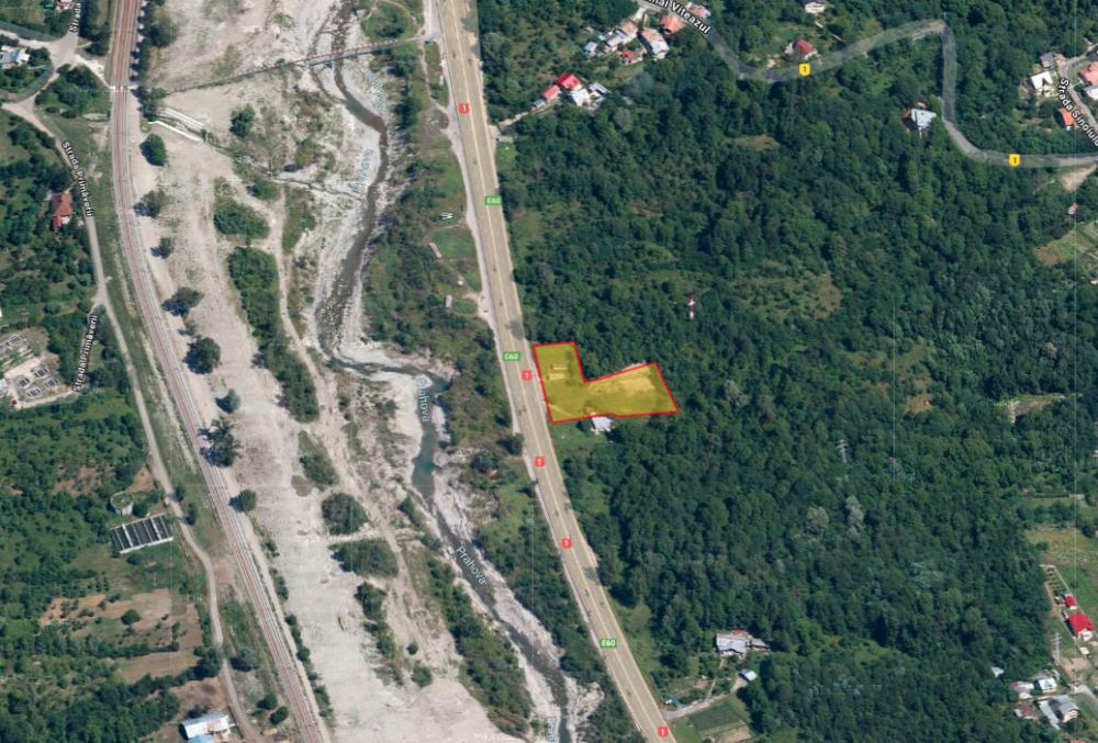 poza DN1 - Cornu de Sus, Teren intravilan - 3000 mp - curti contructii + faneata